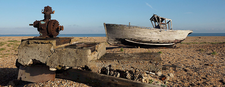 Where England meets the Channel: Dungeness (photo © hidden europe)